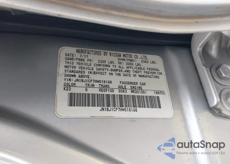 2017 Nissan Rogue Sport Sv from USA, damaged, VIN JN1BJ1CP7HW016146